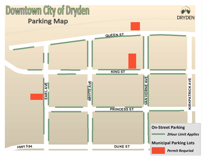 Downtown Parking Map
