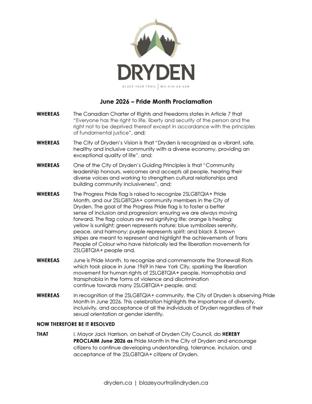 Pride Month Proclamation